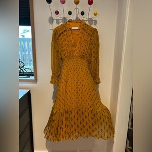 The Fold London crepe Maxi Dress